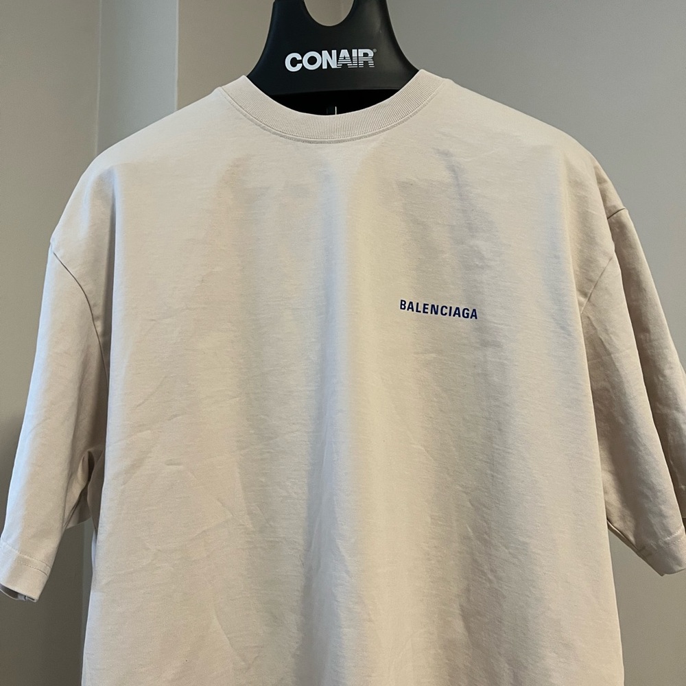 Balenciaga Cream T-shirt